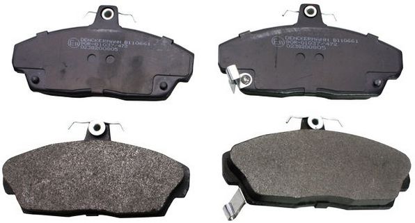 Brake Pad Set, disc brake DENCKERMANN B110661