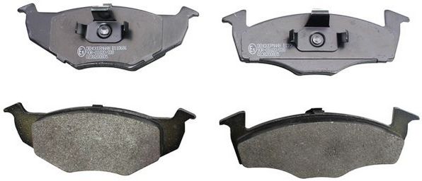 Brake Pad Set, disc brake DENCKERMANN B110686