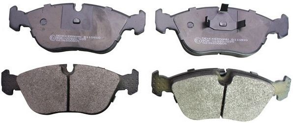 Brake Pad Set, disc brake DENCKERMANN B110810