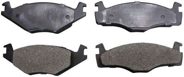 Brake Pad Set, disc brake DENCKERMANN B110832