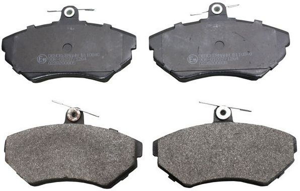 Brake Pad Set, disc brake DENCKERMANN B110840