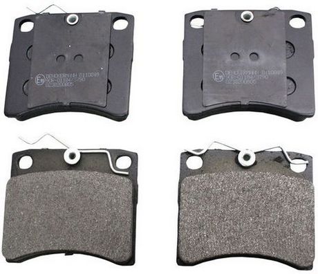 Brake Pad Set, disc brake DENCKERMANN B110849