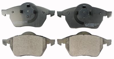 Brake Pad Set, disc brake DENCKERMANN B110872