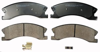 Brake Pad Set, disc brake DENCKERMANN B110880