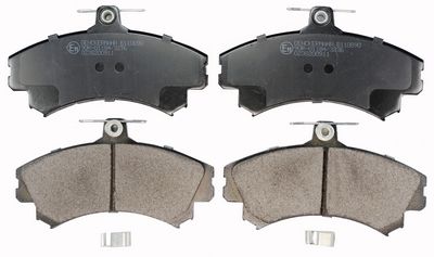 Brake Pad Set, disc brake DENCKERMANN B110890