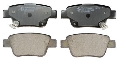 Brake Pad Set, disc brake DENCKERMANN B110895