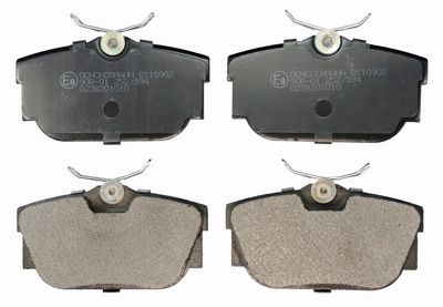 Brake Pad Set, disc brake DENCKERMANN B110902