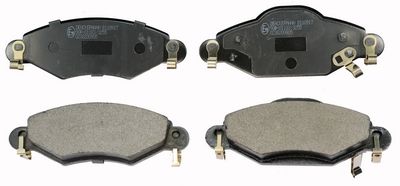 Brake Pad Set, disc brake DENCKERMANN B110917