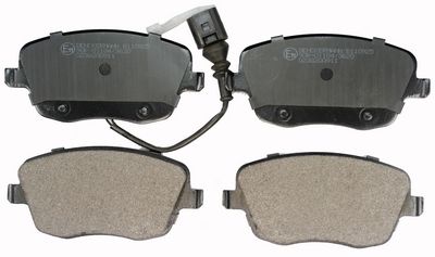 Brake Pad Set, disc brake DENCKERMANN B110925