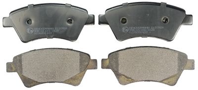 Brake Pad Set, disc brake DENCKERMANN B110926