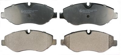 Brake Pad Set, disc brake DENCKERMANN B110934