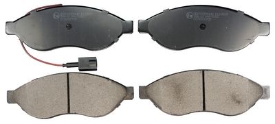 Brake Pad Set, disc brake DENCKERMANN B110937