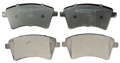 Brake Pad Set, disc brake DENCKERMANN B110951