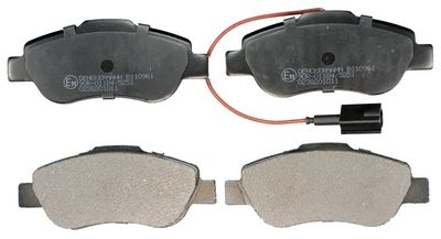 Brake Pad Set, disc brake DENCKERMANN B110961