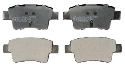 Brake Pad Set, disc brake DENCKERMANN B110962