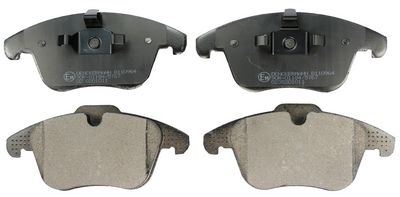 Brake Pad Set, disc brake DENCKERMANN B110964