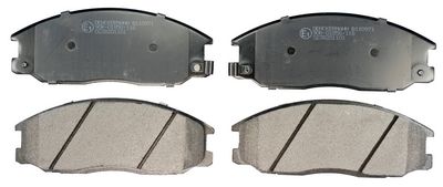 Brake Pad Set, disc brake DENCKERMANN B110971