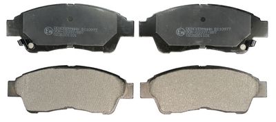 Brake Pad Set, disc brake DENCKERMANN B110977