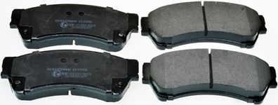 Brake Pad Set, disc brake DENCKERMANN B110986