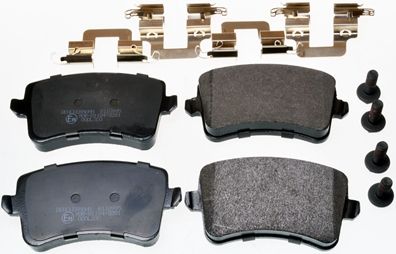 Brake Pad Set, disc brake DENCKERMANN B110995