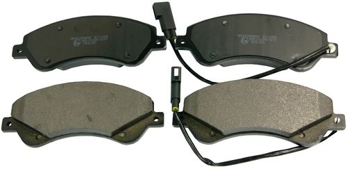 Brake Pad Set, disc brake DENCKERMANN B111005