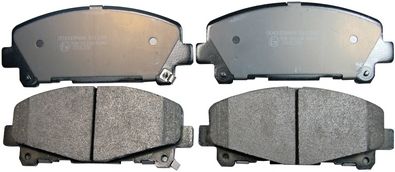 Brake Pad Set, disc brake DENCKERMANN B111018