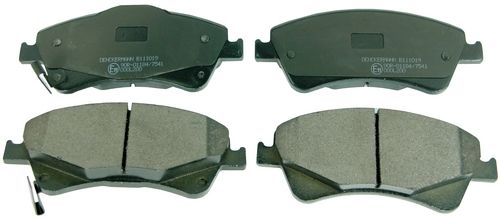 Brake Pad Set, disc brake DENCKERMANN B111019