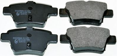 Brake Pad Set, disc brake DENCKERMANN B111031