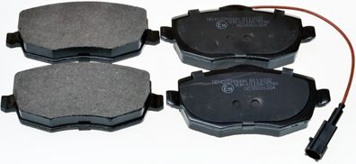 Brake Pad Set, disc brake DENCKERMANN B111032