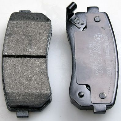 Brake Pad Set, disc brake DENCKERMANN B111033