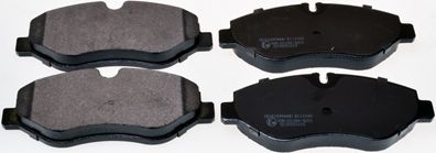 Brake Pad Set, disc brake DENCKERMANN B111040