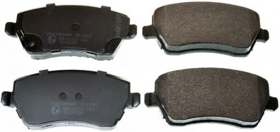 Brake Pad Set, disc brake DENCKERMANN B111060