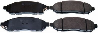 Brake Pad Set, disc brake DENCKERMANN B111063