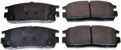 Brake Pad Set, disc brake DENCKERMANN B111064