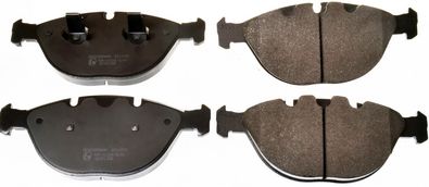 Brake Pad Set, disc brake DENCKERMANN B111072