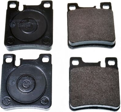 Brake Pad Set, disc brake DENCKERMANN B111088