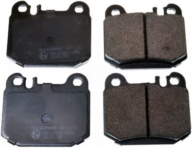 Brake Pad Set, disc brake DENCKERMANN B111102