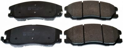 Brake Pad Set, disc brake DENCKERMANN B111139