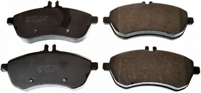 Brake Pad Set, disc brake DENCKERMANN B111144