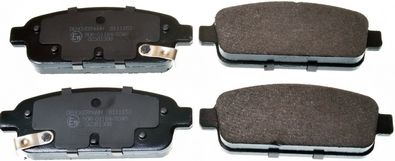 Brake Pad Set, disc brake DENCKERMANN B111153