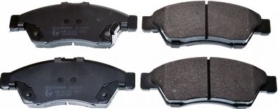 Brake Pad Set, disc brake DENCKERMANN B111167