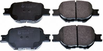 Brake Pad Set, disc brake DENCKERMANN B111169