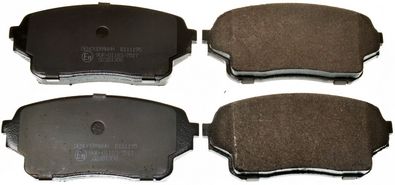 Brake Pad Set, disc brake DENCKERMANN B111195