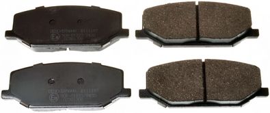 Brake Pad Set, disc brake DENCKERMANN B111197