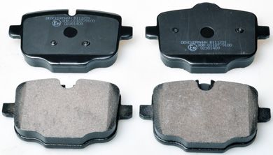 Brake Pad Set, disc brake DENCKERMANN B111231