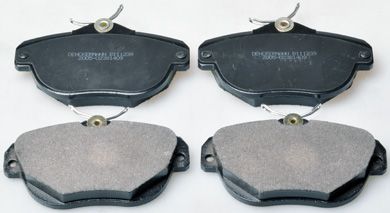 Brake Pad Set, disc brake DENCKERMANN B111239