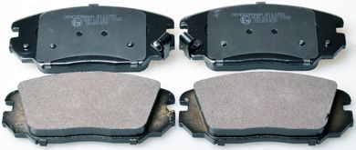 Brake Pad Set, disc brake DENCKERMANN B111250