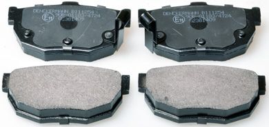 Brake Pad Set, disc brake DENCKERMANN B111254