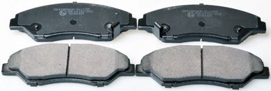 Brake Pad Set, disc brake DENCKERMANN B111255