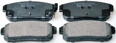 Brake Pad Set, disc brake DENCKERMANN B111260